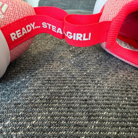 ADIDAS FortaRun X CF I “Shock Red” Toddler 5K Model EF9713 Childs Sneaker - Picture 8 of 13